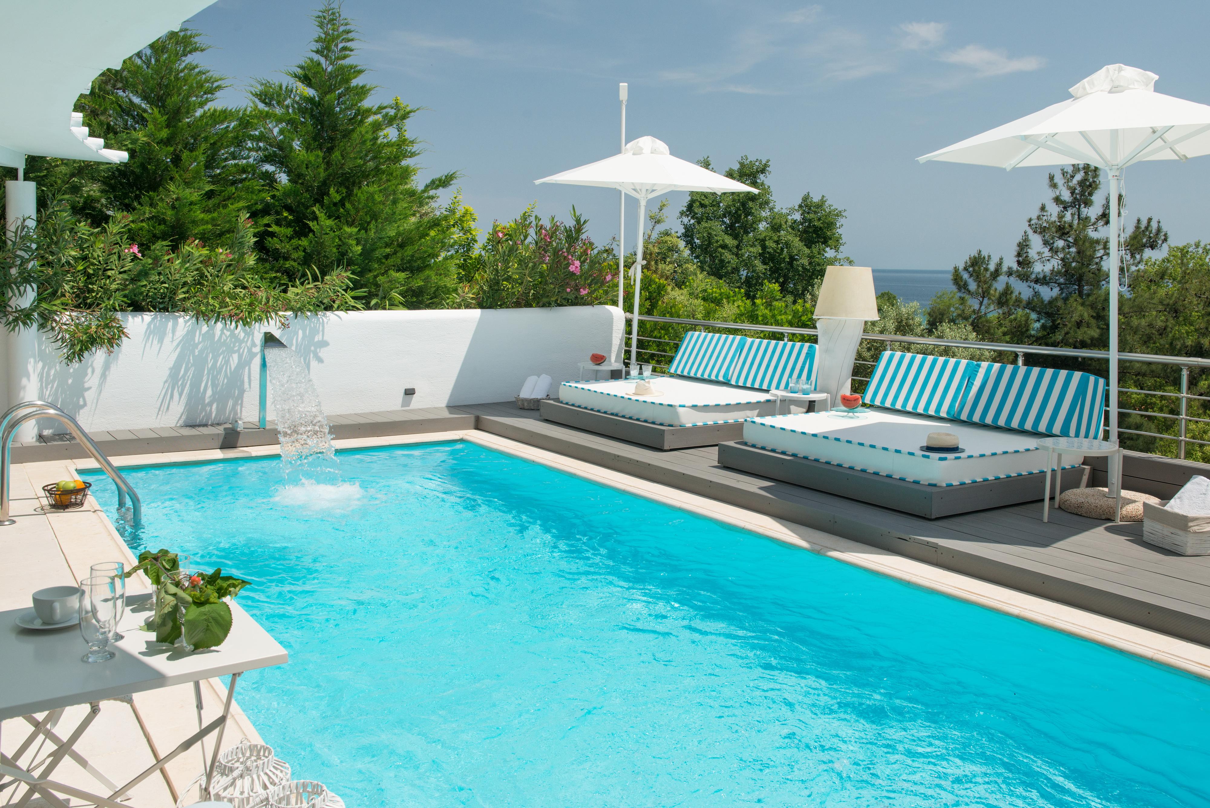 Mare Monte Small Boutique Hotel Hriszí Amudiá Kültér fotó